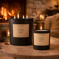 Santal Tonka Musk Candle with Lid & Box - 8oz