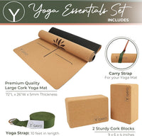Cork Yoga Essentials Set