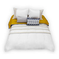 Embroidered Duvet Cover Set