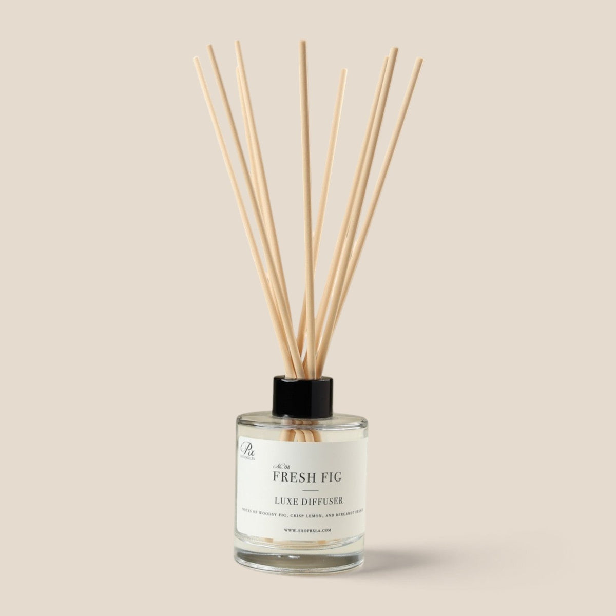 Fresh Fig reed diffuser with fiber reeds