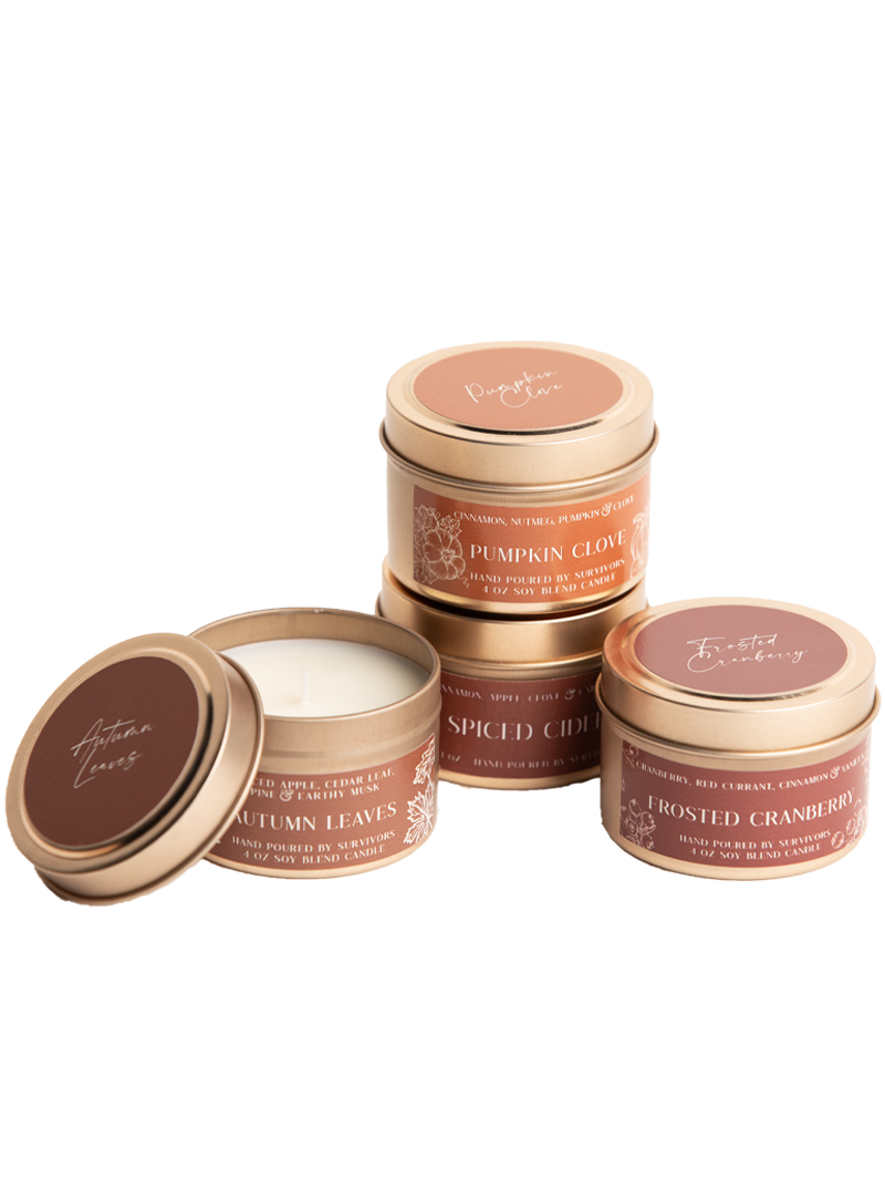Fall Soy Candle Gift Set
