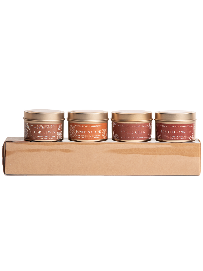 Fall Soy Candle Gift Set