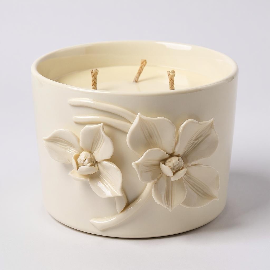 Fleur Soy Wax Candle – 12 oz