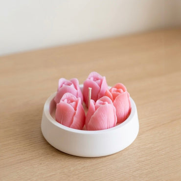 Petal & Stone Candle