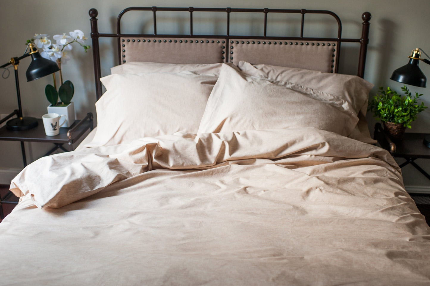 Natural Cotton Duvet Set