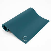 Natural Rubber Yoga Mat - Cypress Green