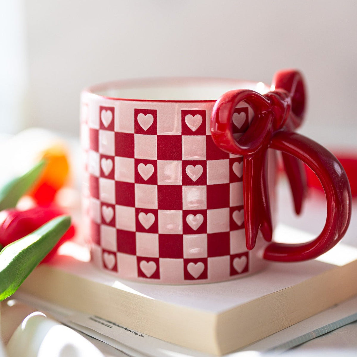 Bowknot Ceramic Coffee & Tea Mug