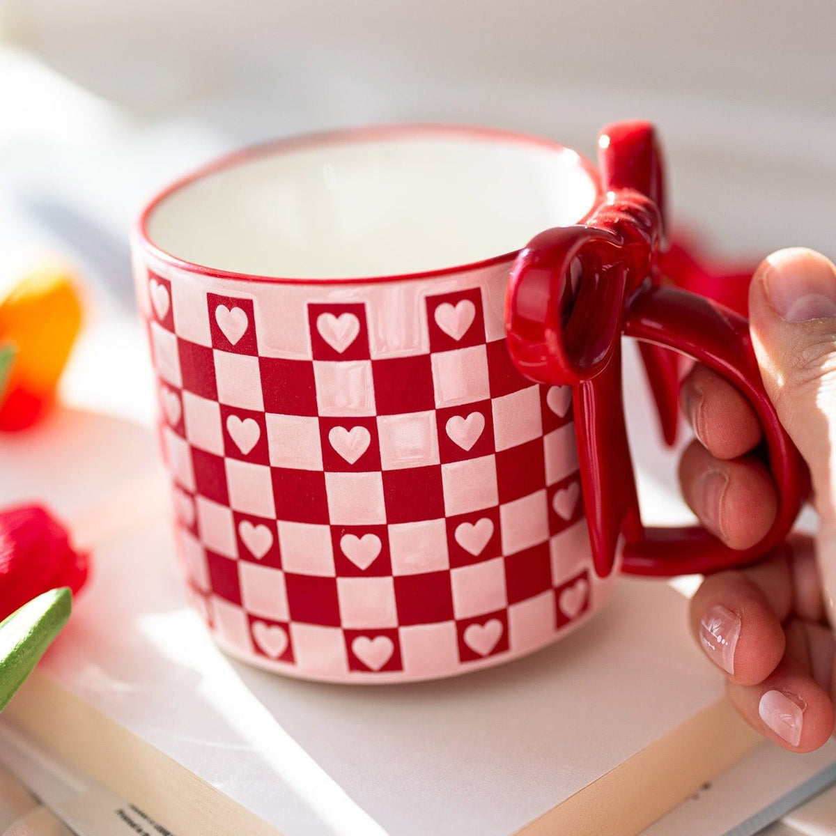 Bowknot Ceramic Coffee & Tea Mug