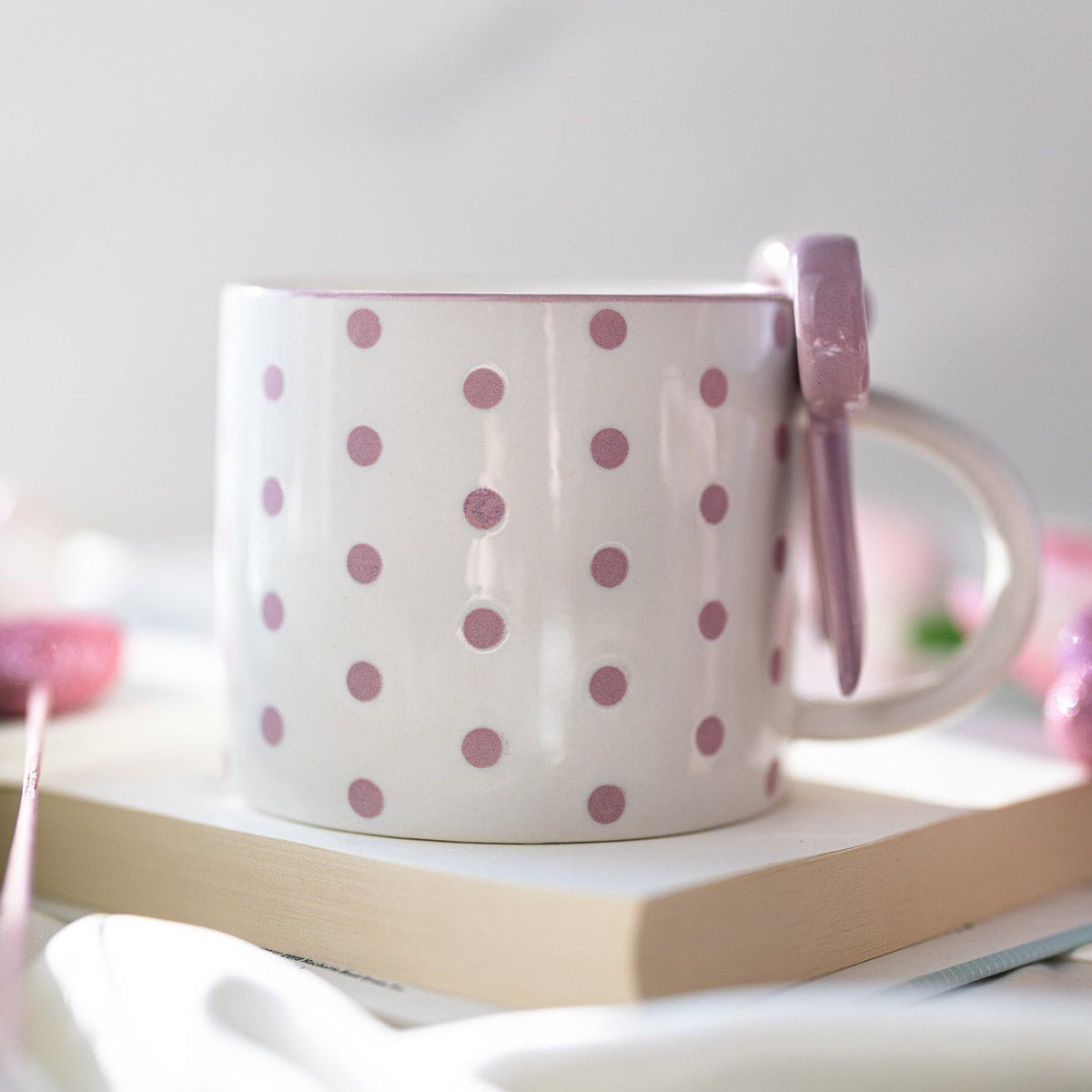 Bowknot Ceramic Coffee & Tea Mug