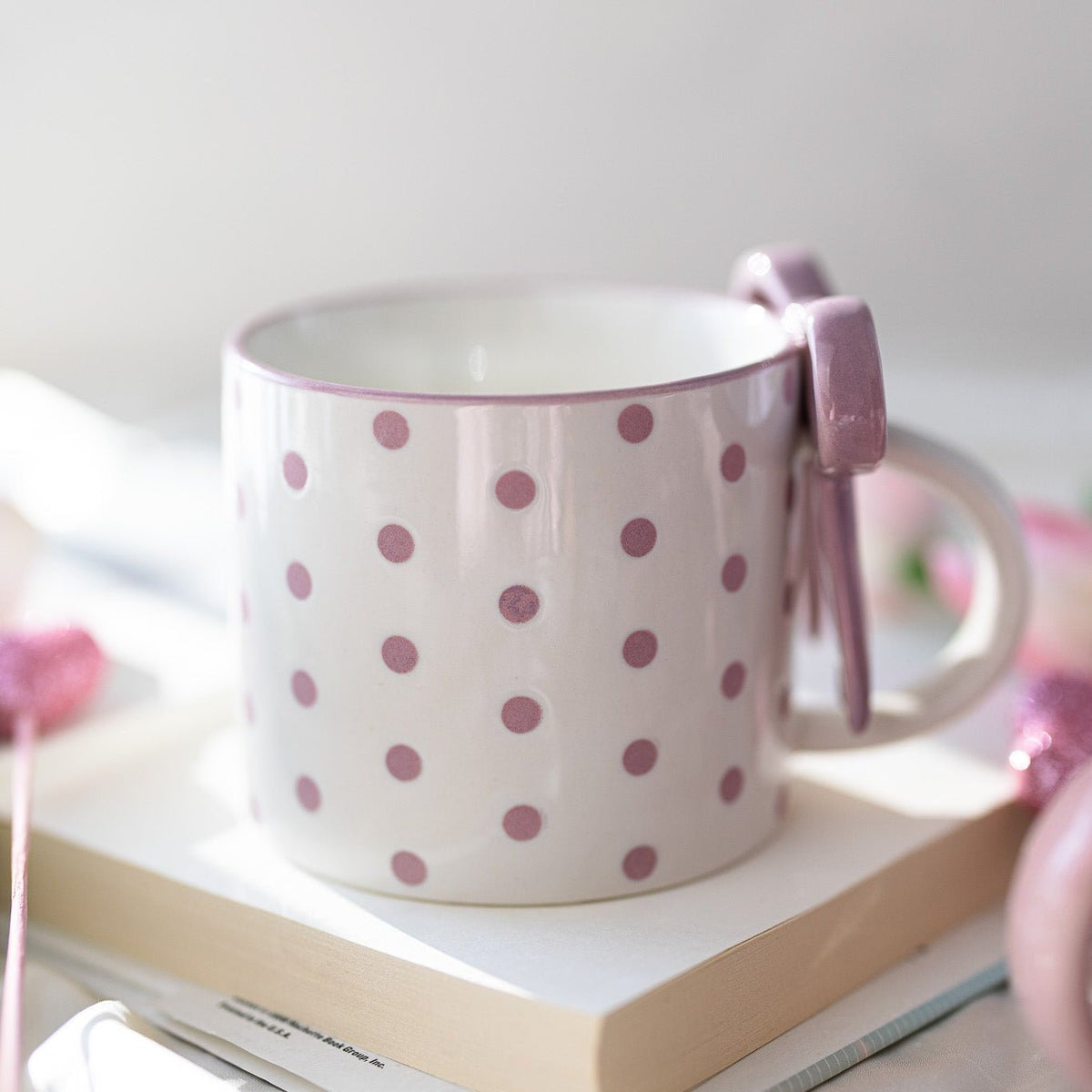 Bowknot Ceramic Coffee & Tea Mug