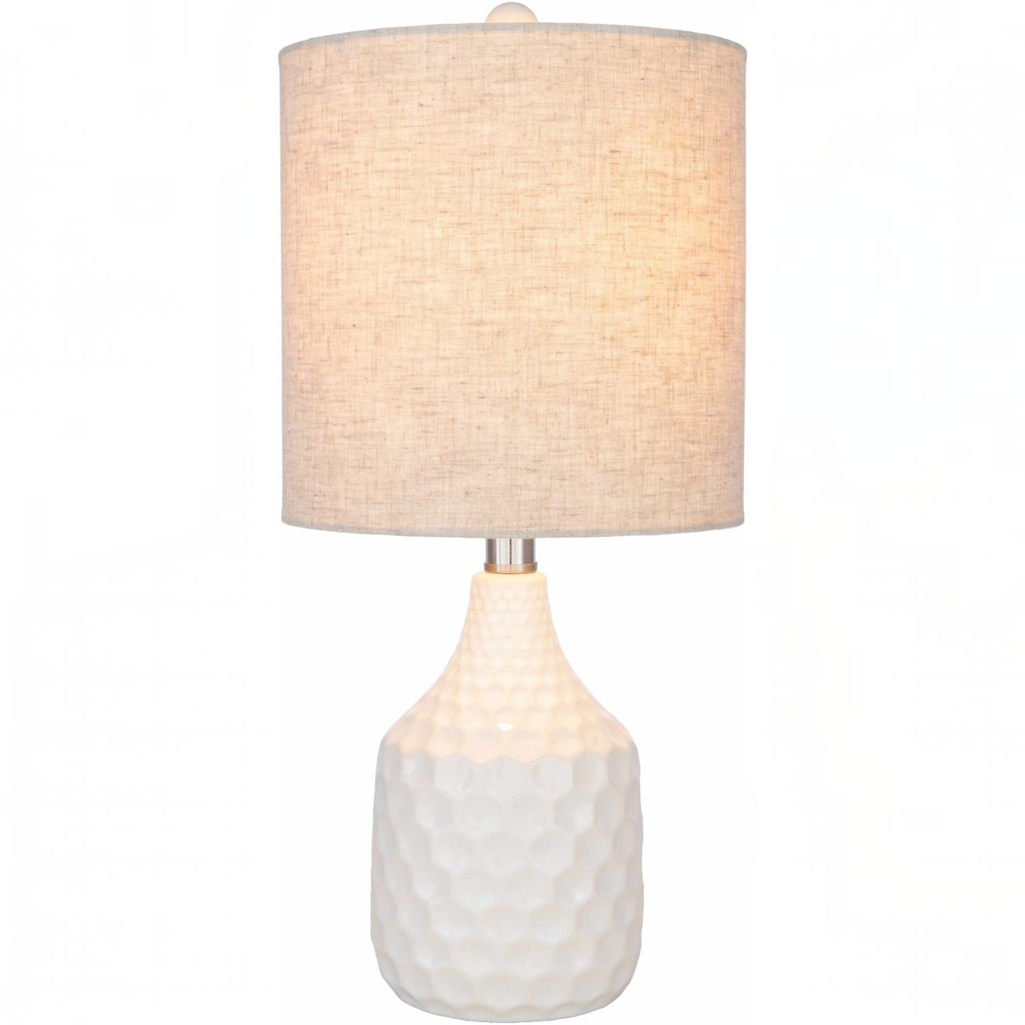 Calla Textured Ceramic Table Lamp