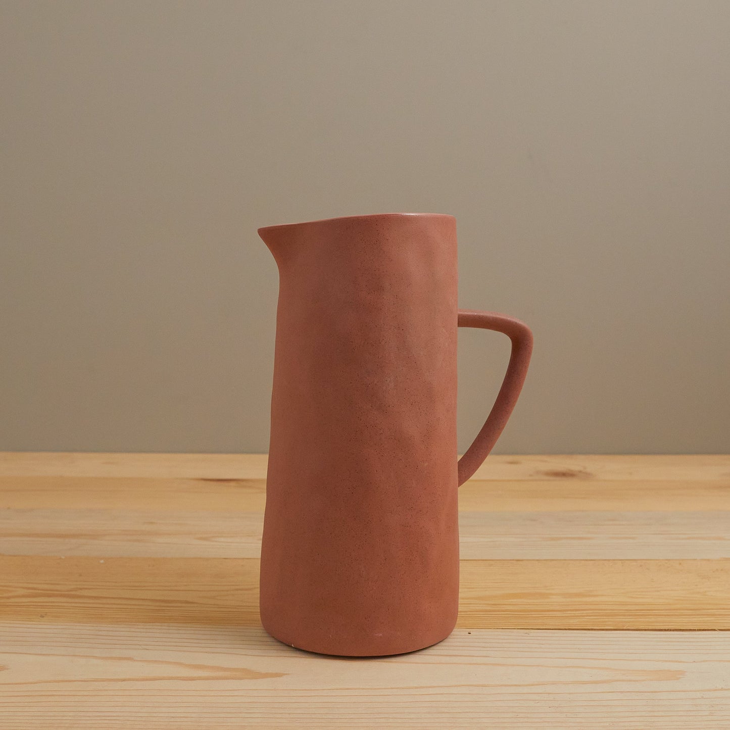 Stoneware Pitcher - Terracotta