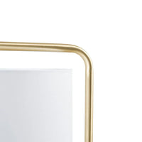 Angular Gold Arched Floor Lamp