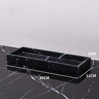 Nero Marquina Marble Tray
