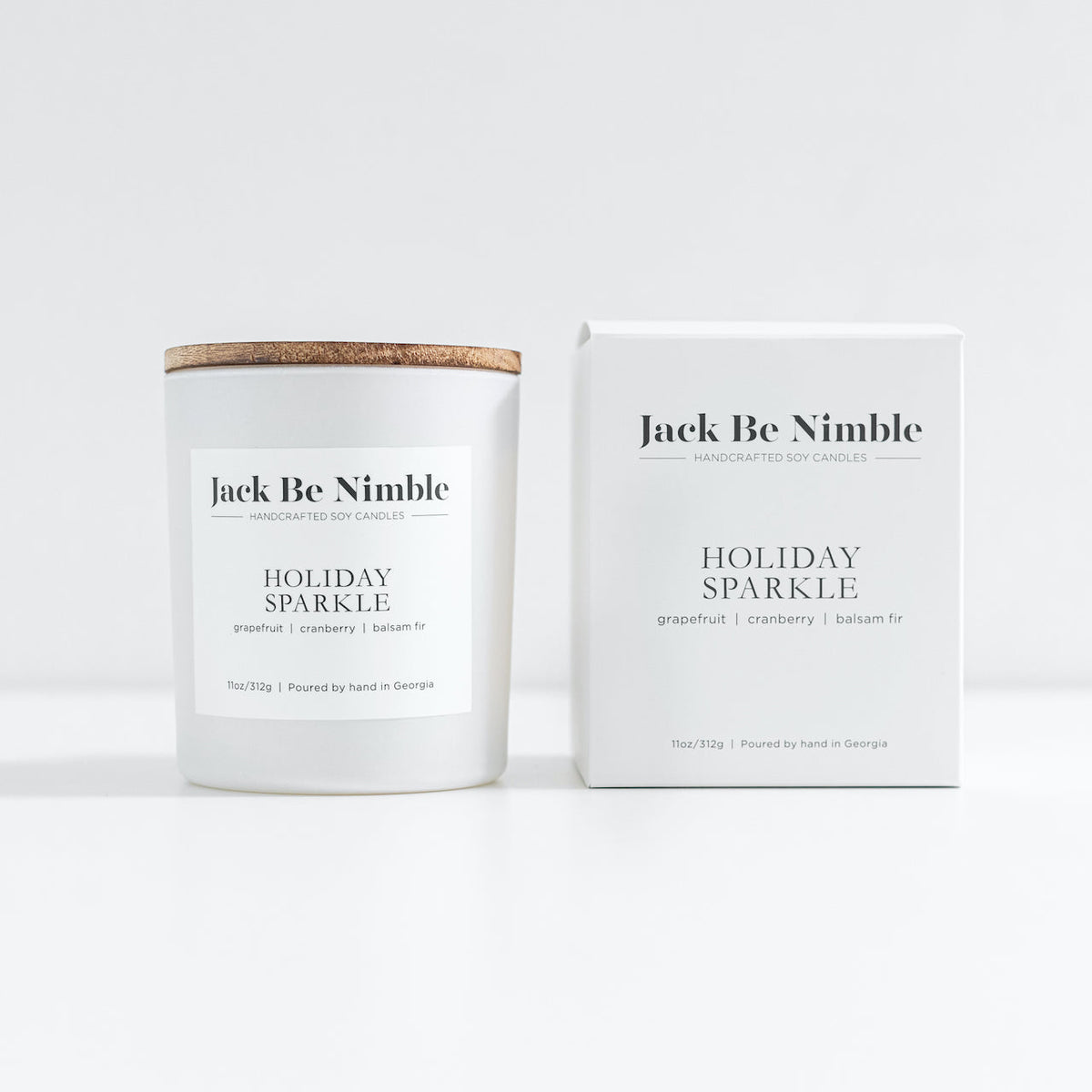 Holiday Sparkle 11 oz soy candle