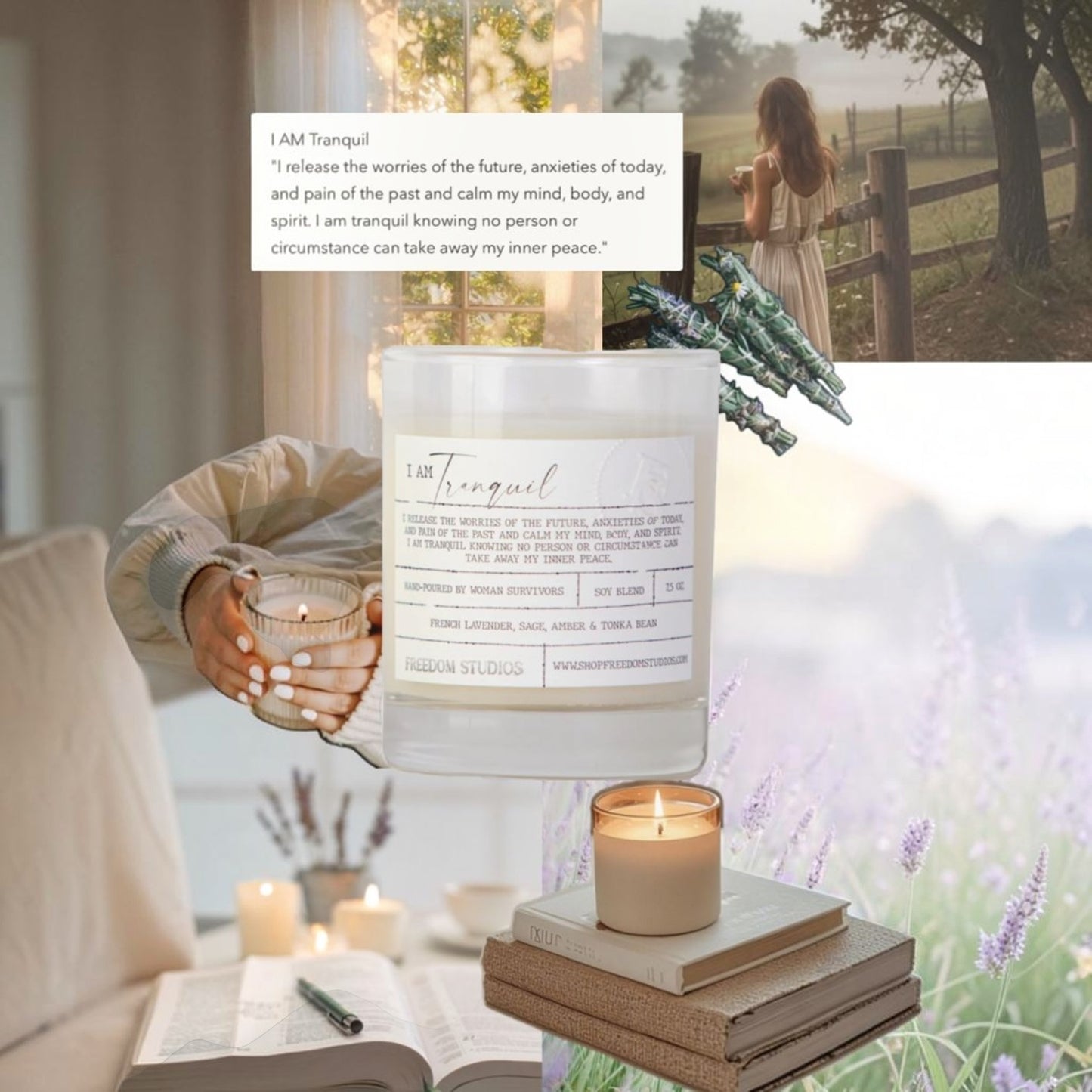 I AM Tranquil Candle