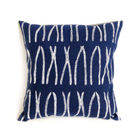 Lines Pillow Cover - Indigo