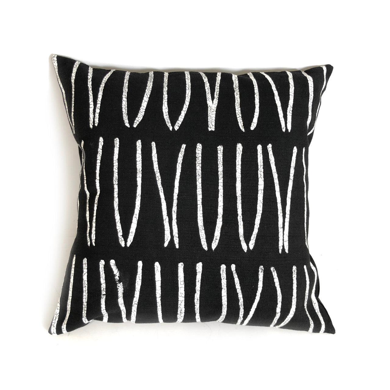 Lines Pillow Cover - Black