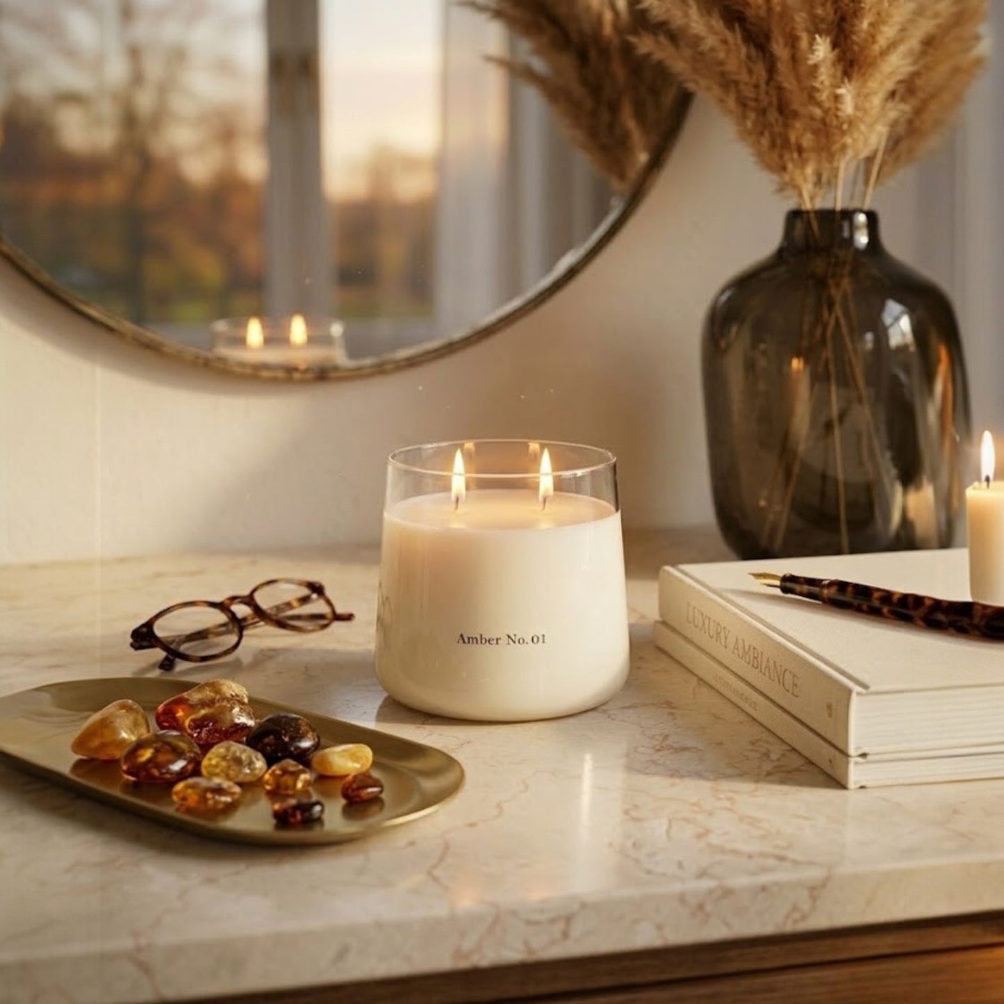 Amber No. 01 Candle