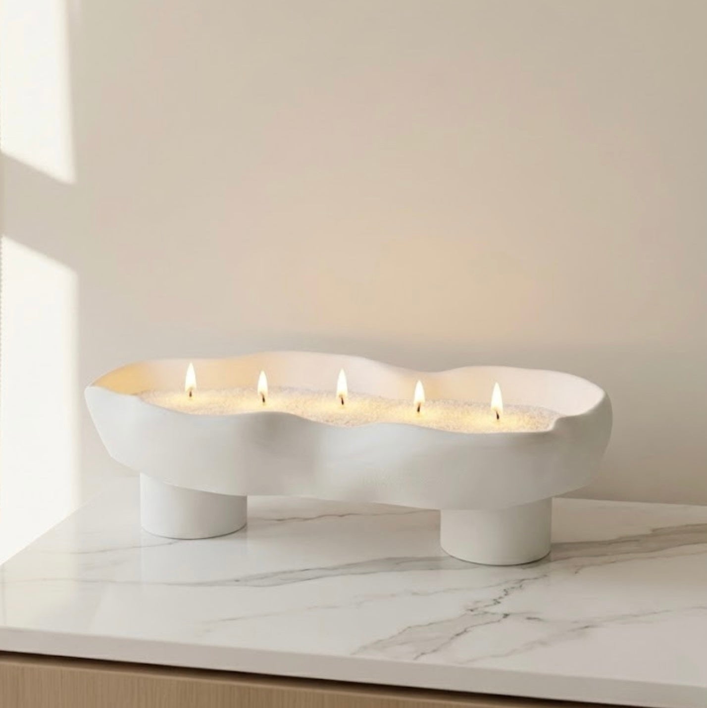 Undulating Candle Bowl