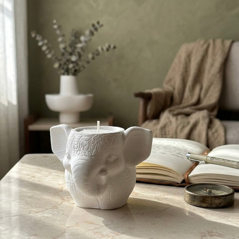 Elephant Sand Candle