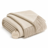 Mongolian Cashmere Throw Blanket