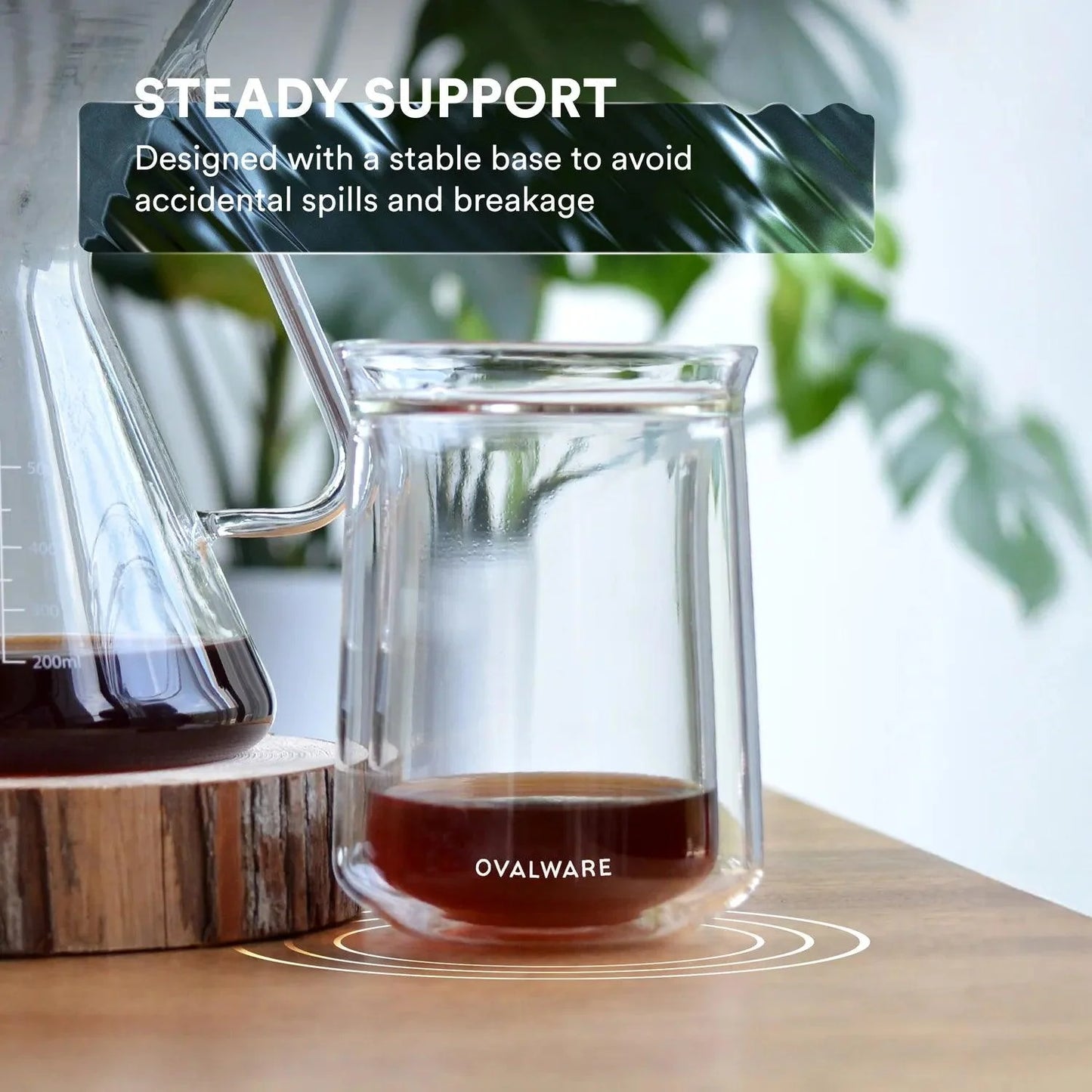 Double Wall Glass Tumbler - Set of 2 or 4