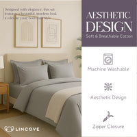 Cotton Sateen Duvet Cover Set