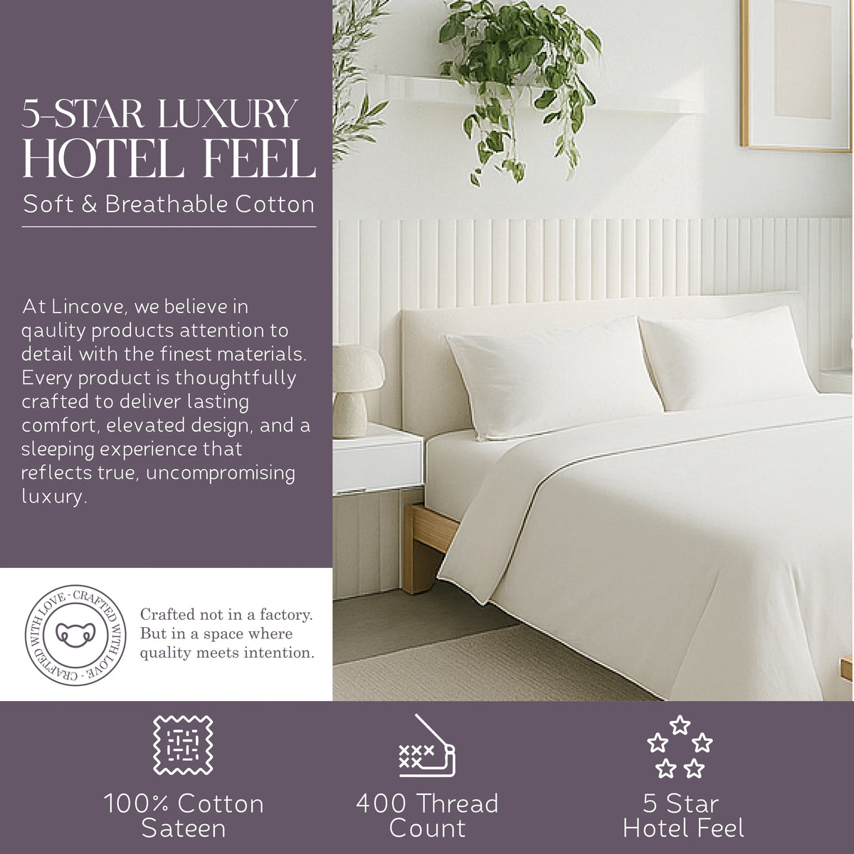 Cotton Sateen Duvet Cover Set