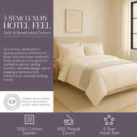 Cotton Sateen Duvet Cover Set