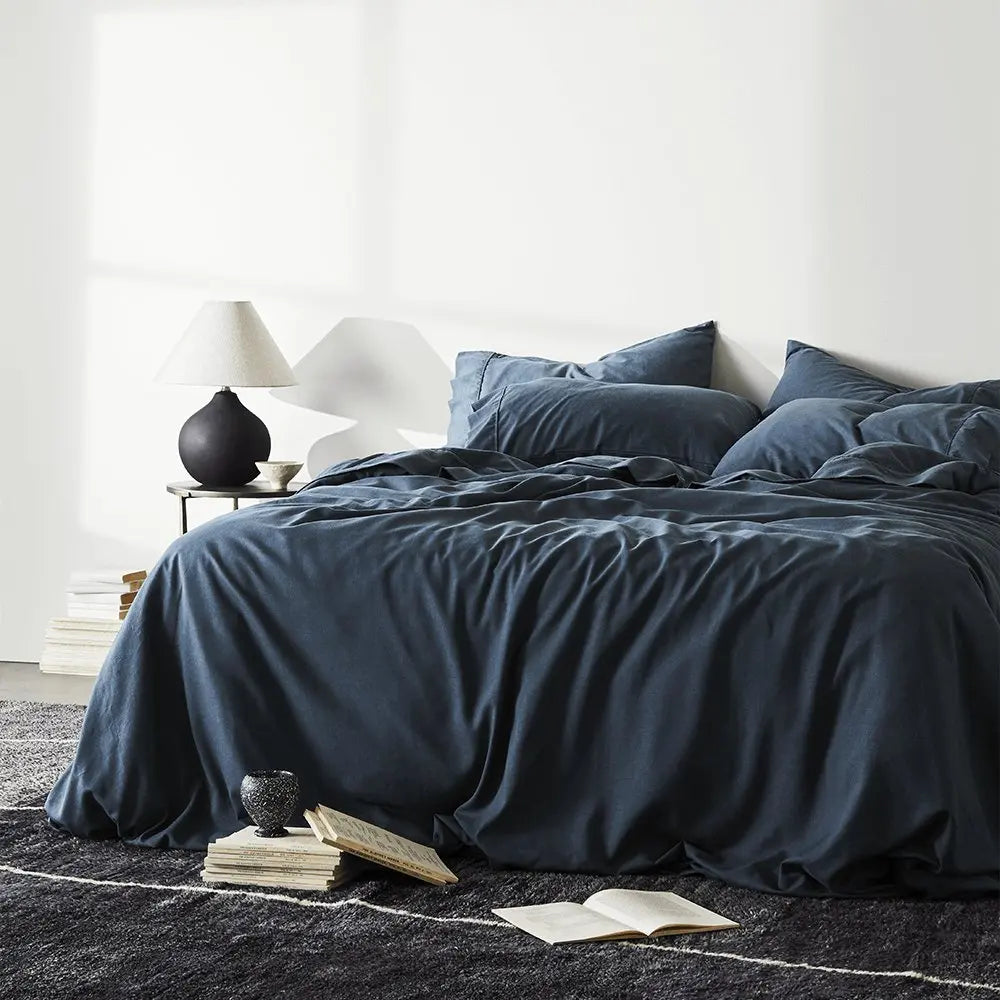 Linen & Bamboo Duvet Cover