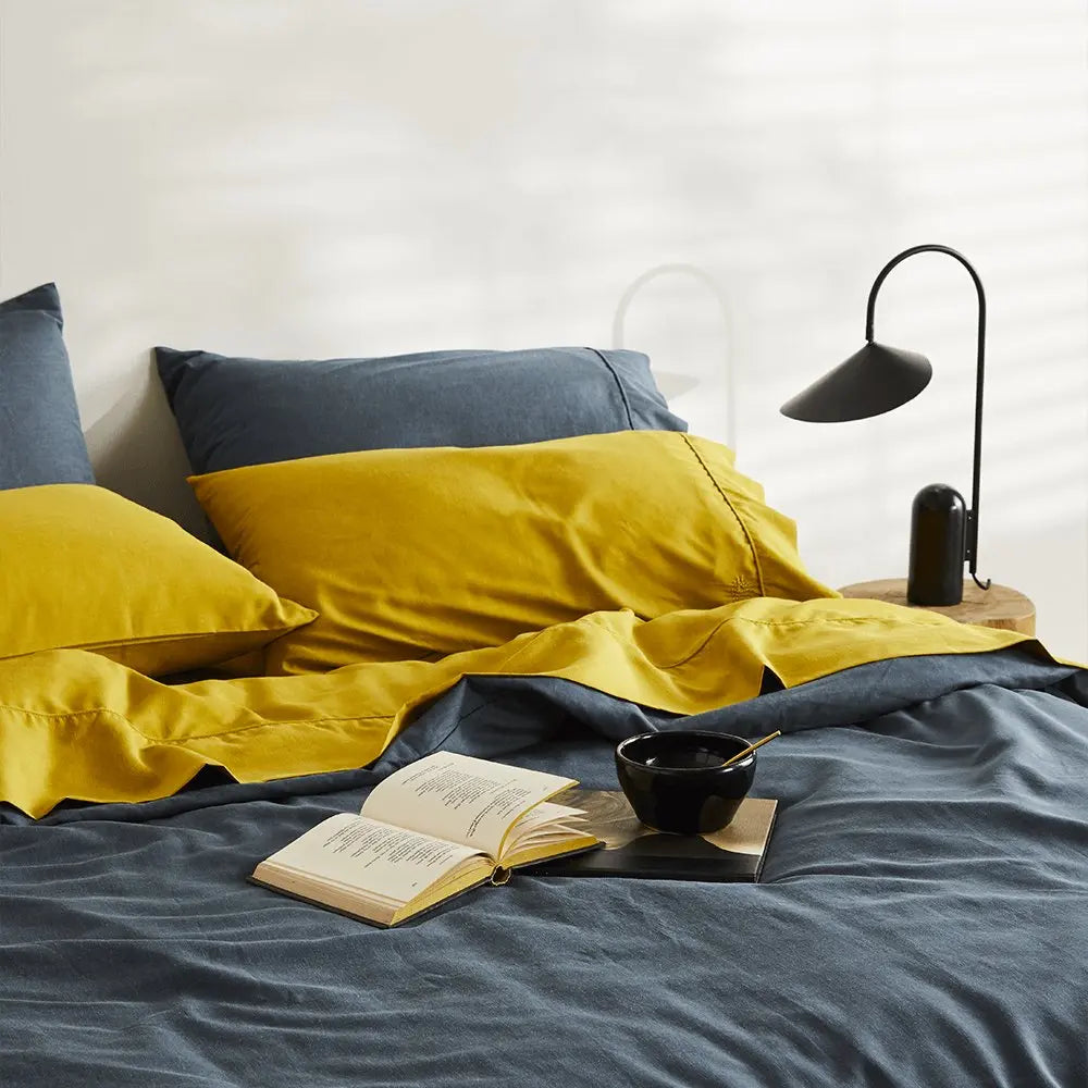 Linen & Bamboo Duvet Cover