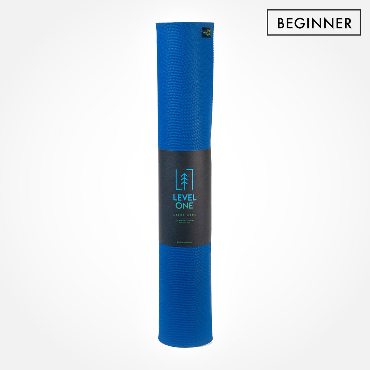 Natural rubber beginner yoga mat