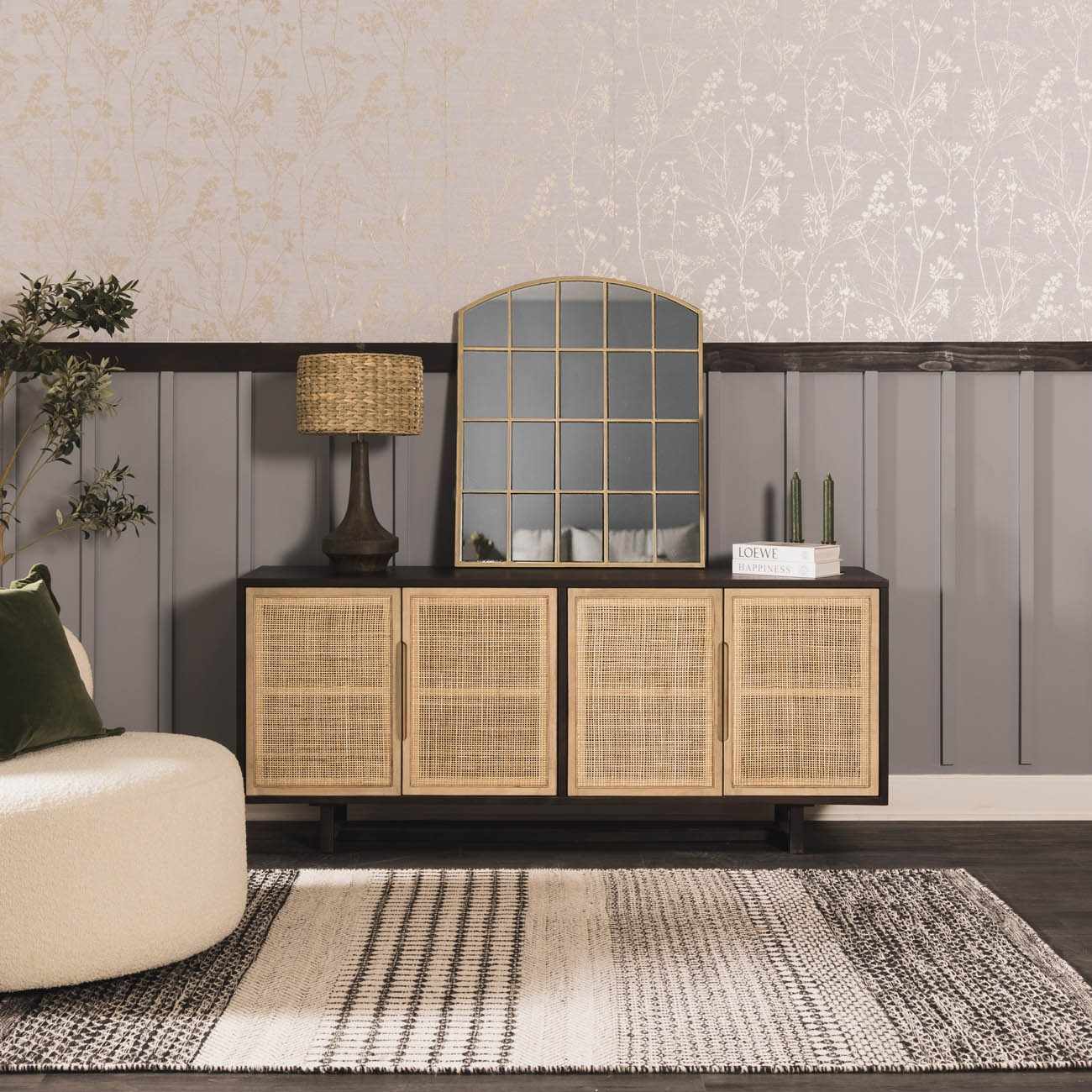 Maren Seagrass Table Lamp