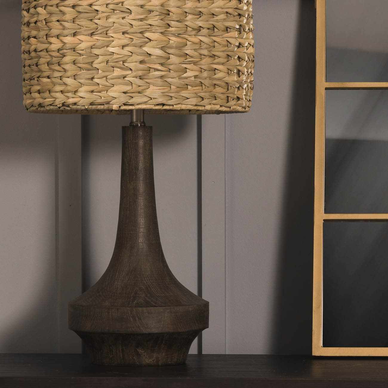 Maren Seagrass Table Lamp