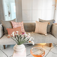 Rose Quartz Jaspé Cushion Cover