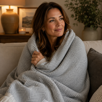 Algarve Organic Cotton Throw
