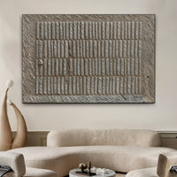 Modern Stone Pattern - Canvas Print