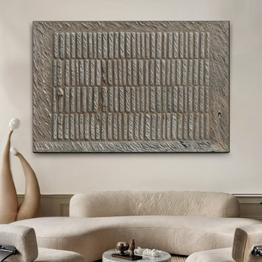 Modern Stone Pattern - Canvas Print