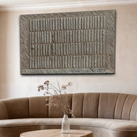 Modern Stone Pattern - Canvas Print