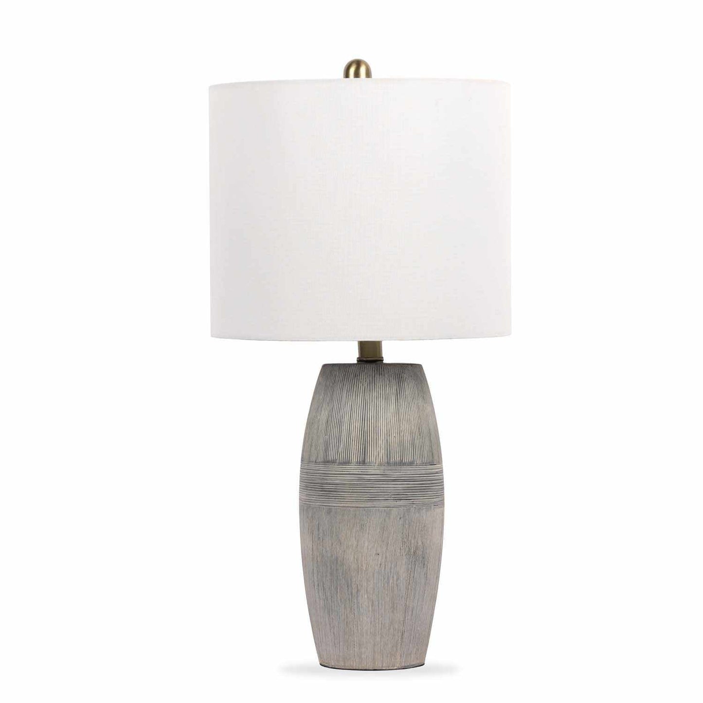 Elio Ribbed Ceramic Table Lamp