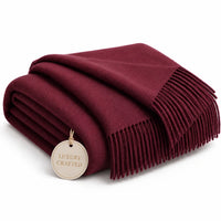 Mongolian Cashmere Throw Blanket