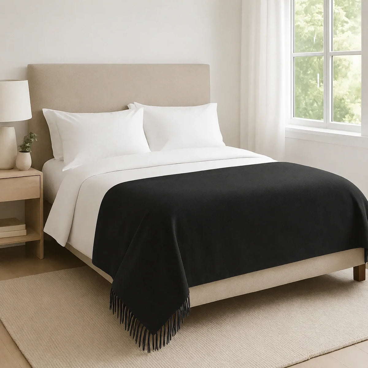 Mongolian Cashmere Throw Blanket