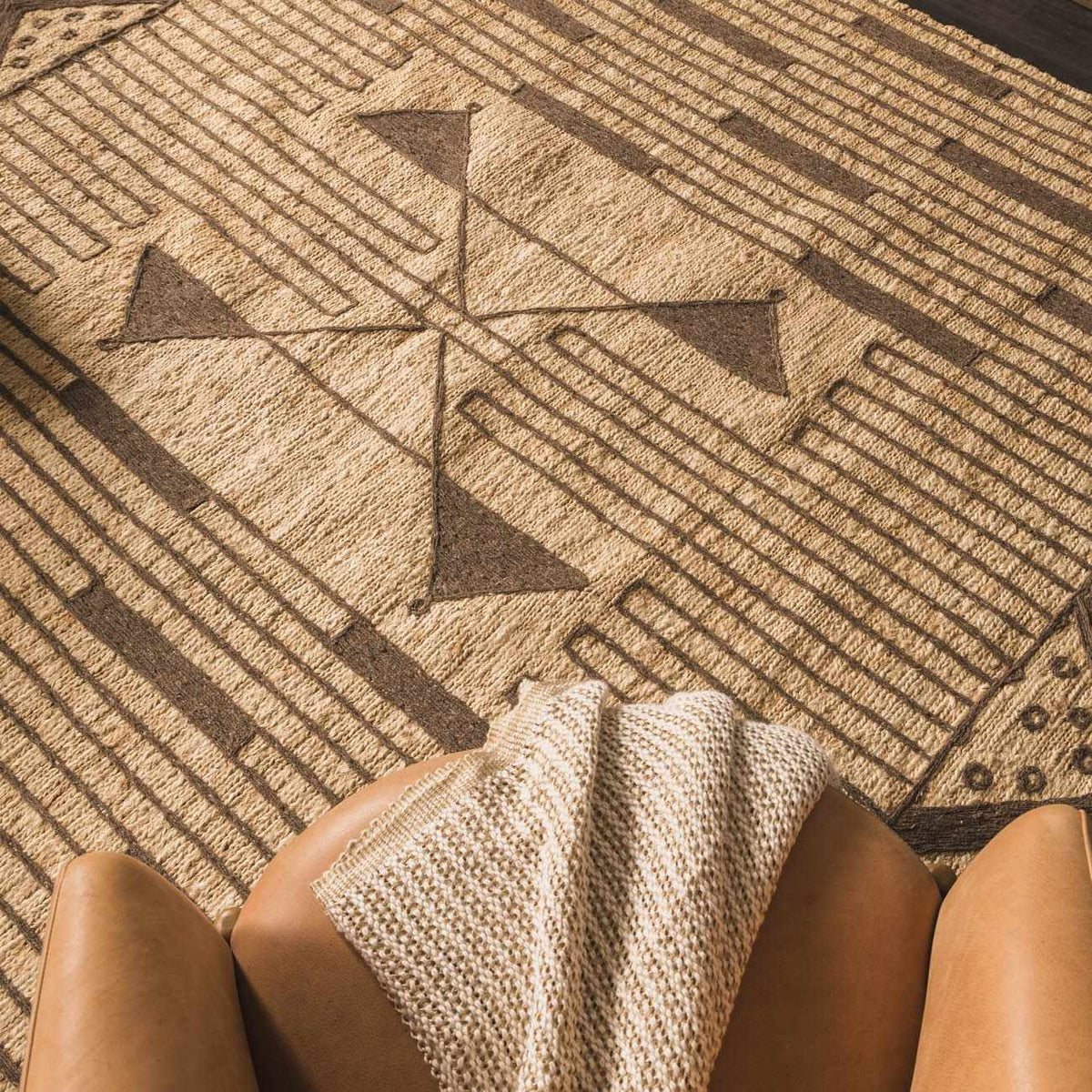 Millis Hand-Knotted Jute Rug