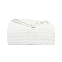 Organic Cotton Waffle Weave Blanket