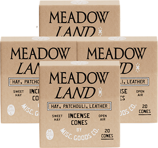 Meadowland Incense Cones - Holder Option