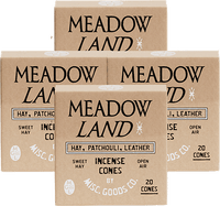 Meadowland Incense Cones - Holder Option