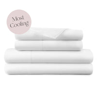 Organic Cotton Sheet Set - Picot Embroidery