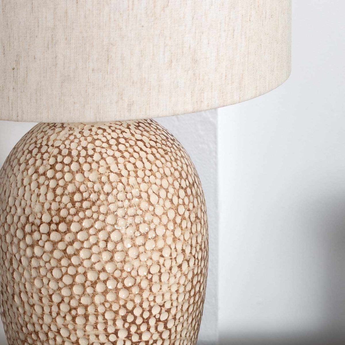 Napoles Textured Ceramic Lamp