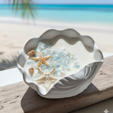 Ocean's Whisper Candle
